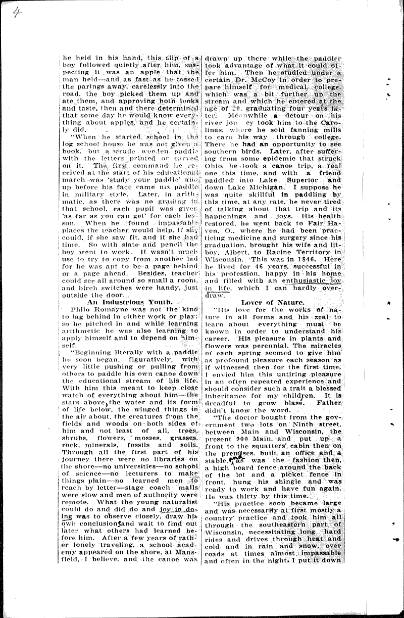  Source: Racine Journal-News Topics: Education Date: 1922-05-02