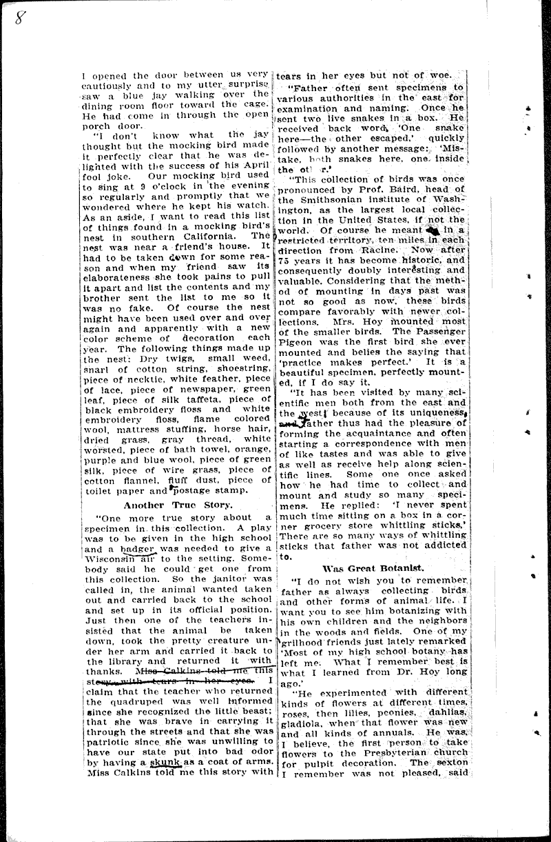  Source: Racine Journal-News Topics: Education Date: 1922-05-02