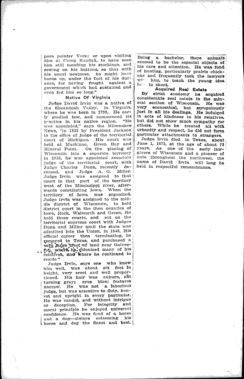  Source: Wisconsin State Journal Topics: Civil War Date: 1922-09-10