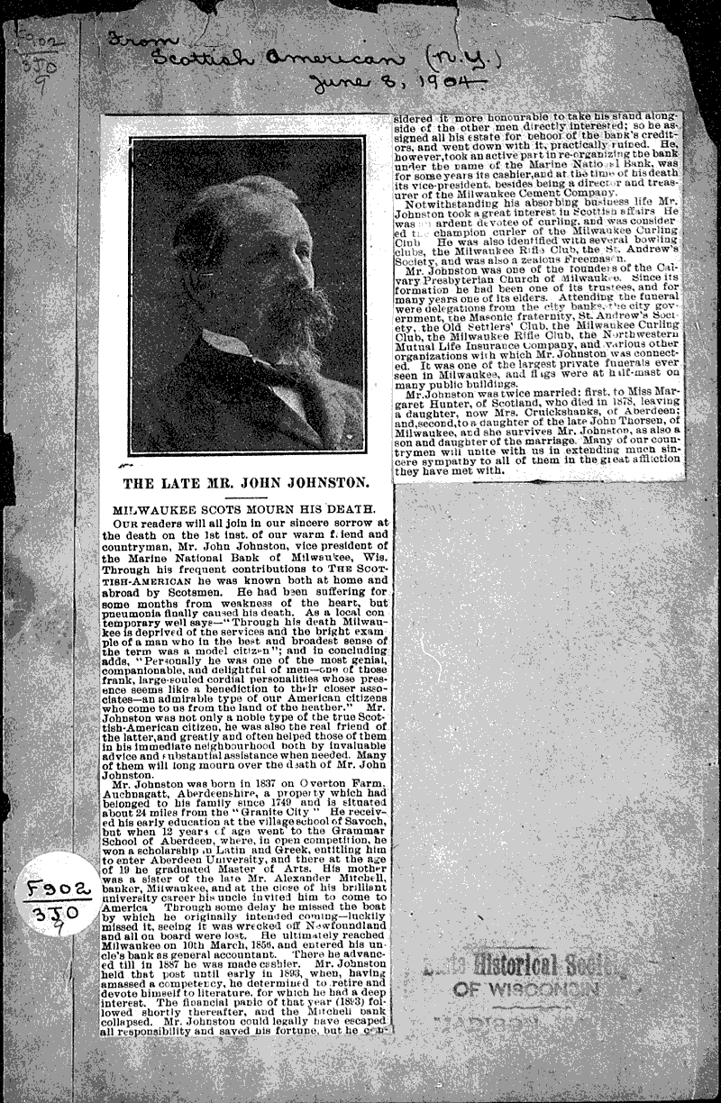  Source: Scottish American (NY) Date: 1904-06-08