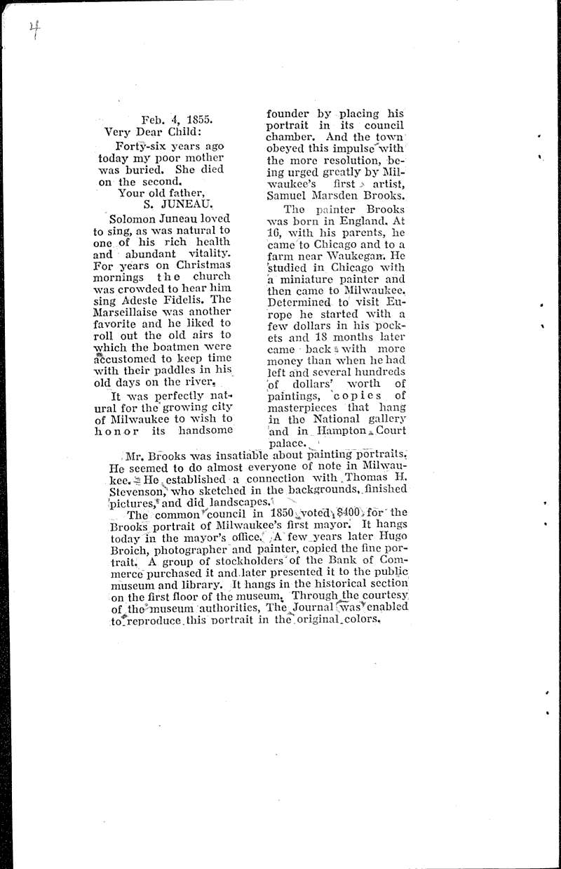  Source: Milwaukee Journal Topics: Government and Politics Date: 1925-04-26