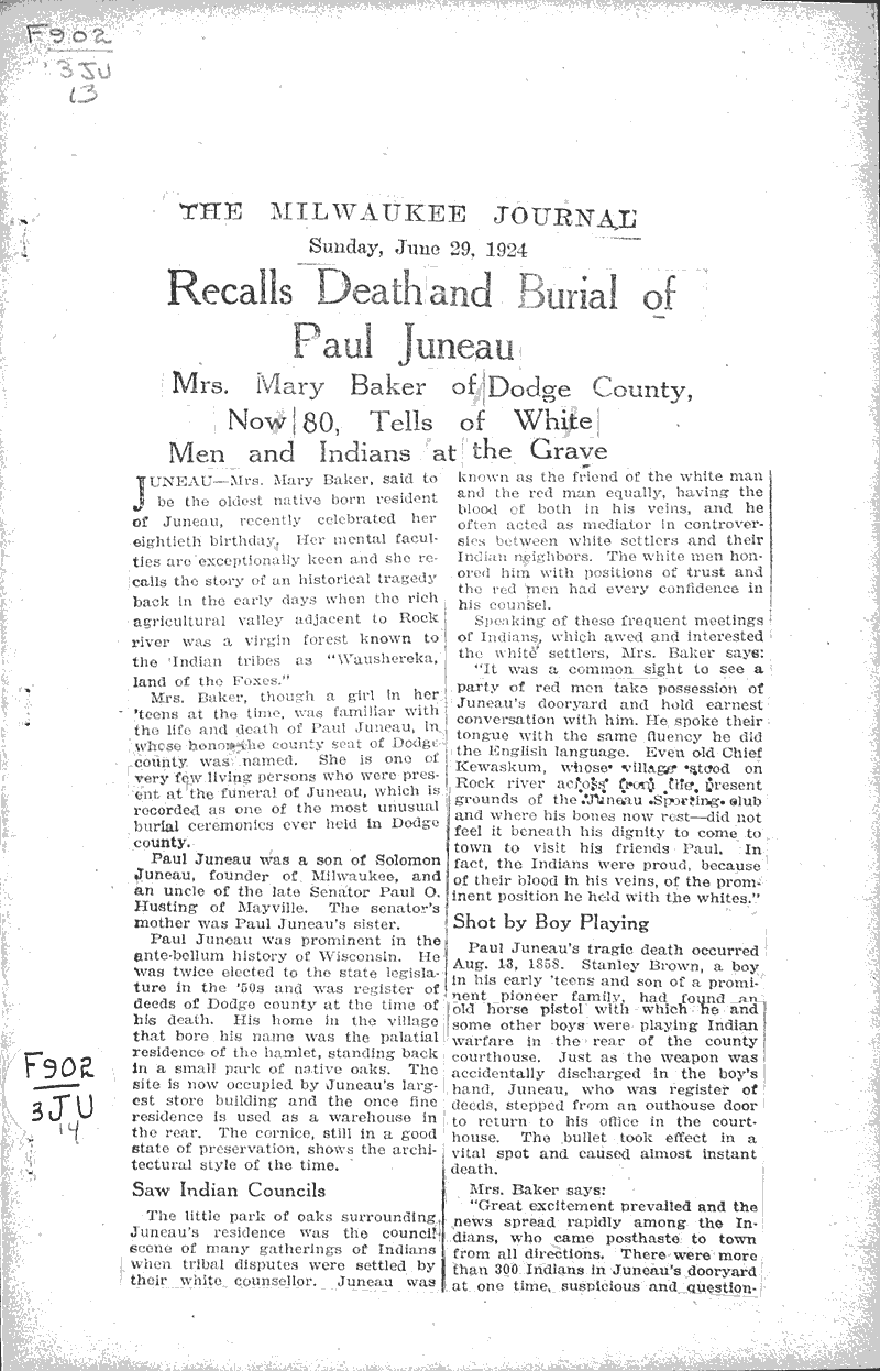  Source: Milwaukee Journal Date: 1924-06-29