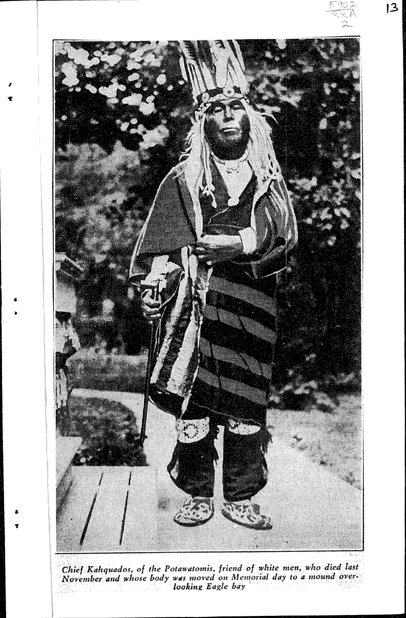  Source: Milwaukee Journal Topics: Indians and Native Peoples Date: 1931-05-31