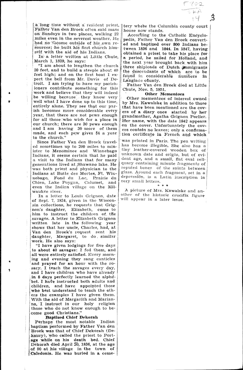  Source: Antigo Daily Journal Date: 1930-03-04