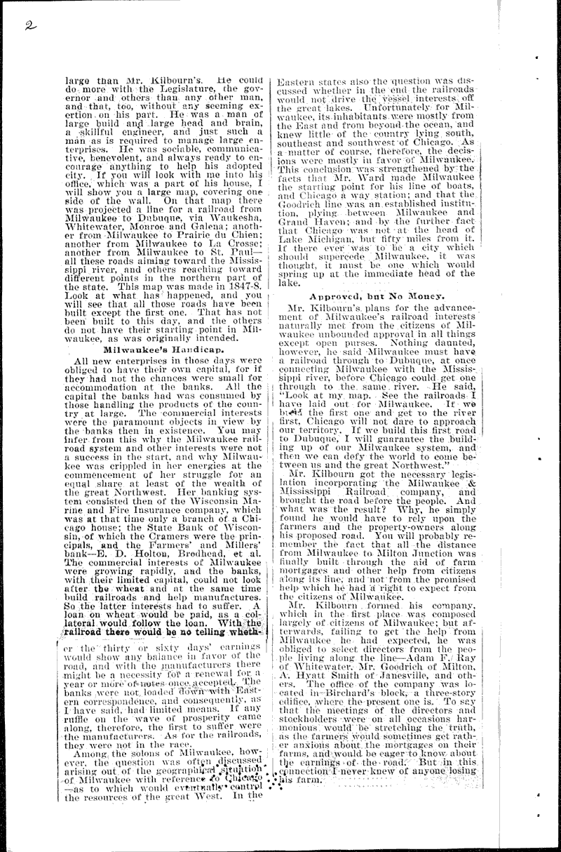  Source: Milwaukee Sentinel Date: 1899-01-06