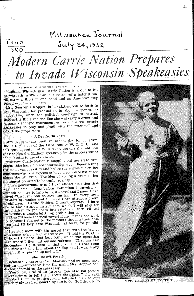  Source: Milwaukee Journal Date: 1932-07-24