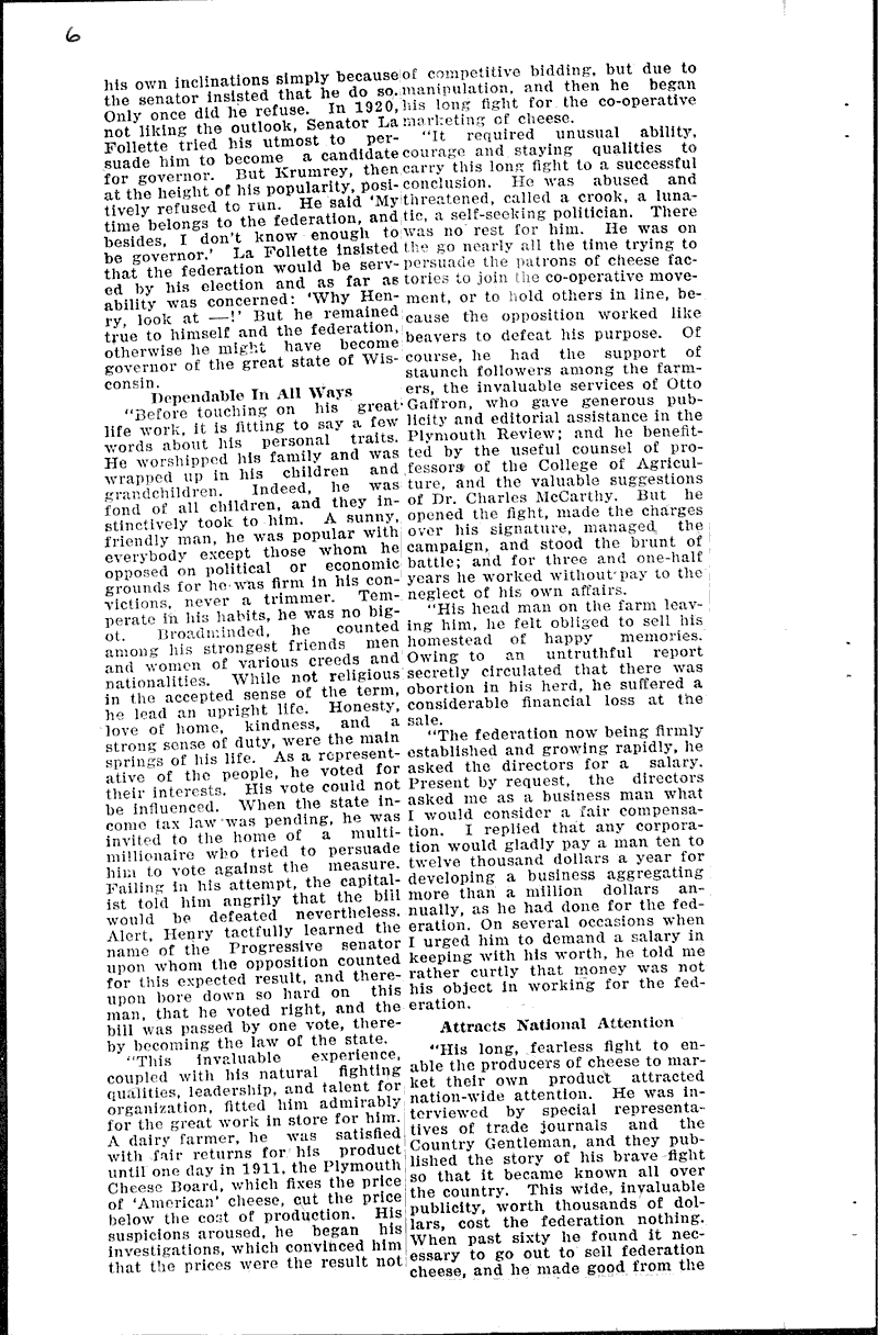 Tablet to Krumrey to be unveiled Thursday Date: 1927-10-11