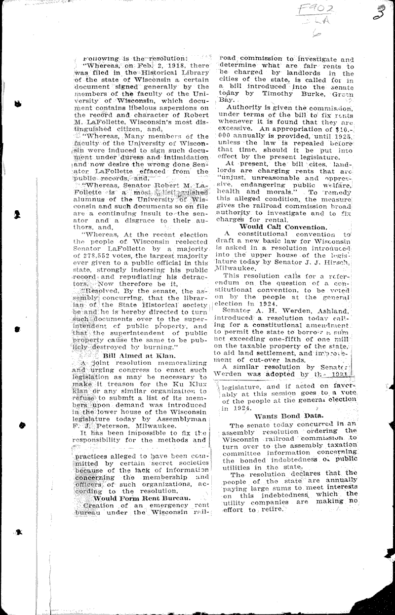  Source: Wisconsin State Journal Date: 1923-01-17