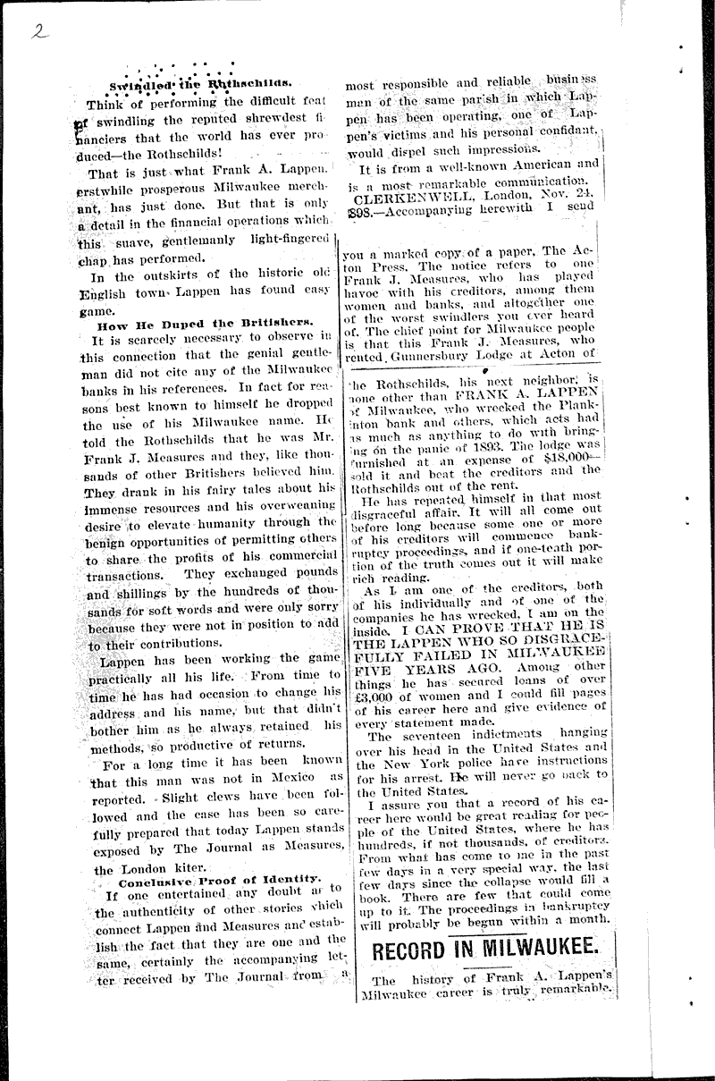  Source: Milwaukee Journal Date: 1898-12-07