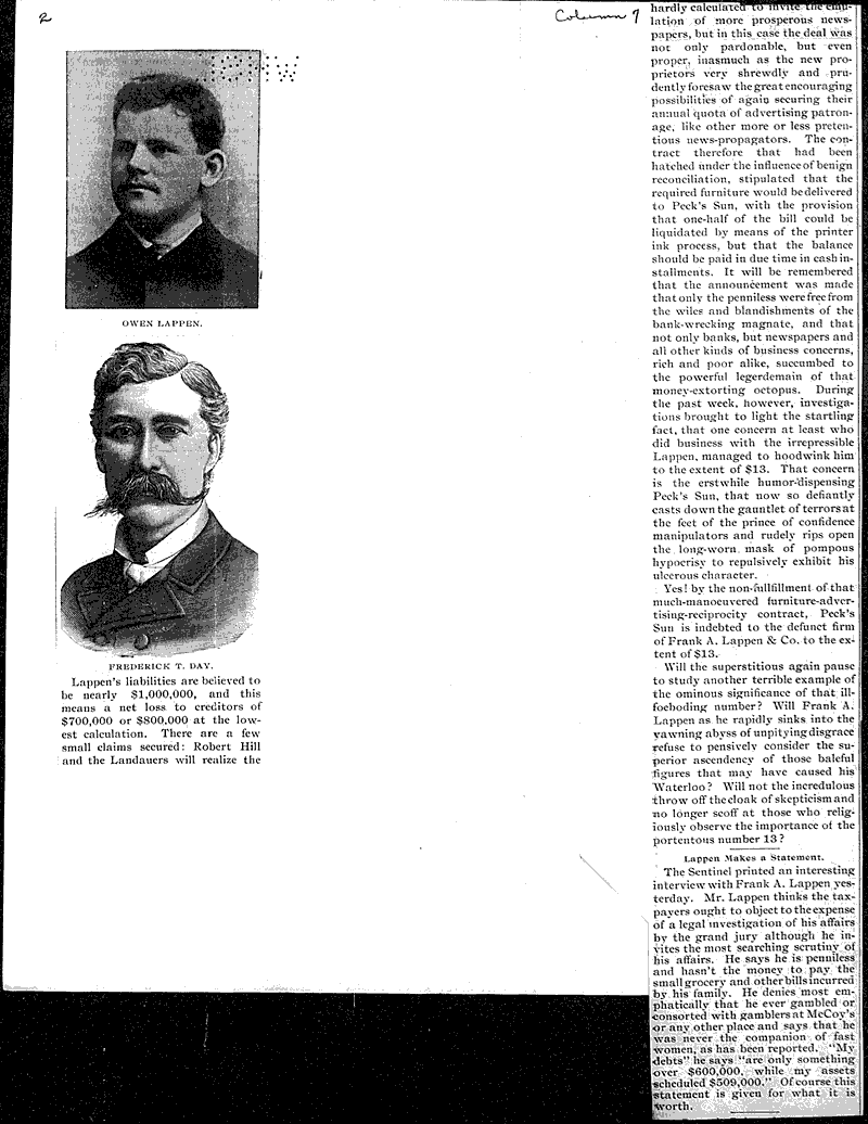 Now this is interesting Date: 1893-06-10