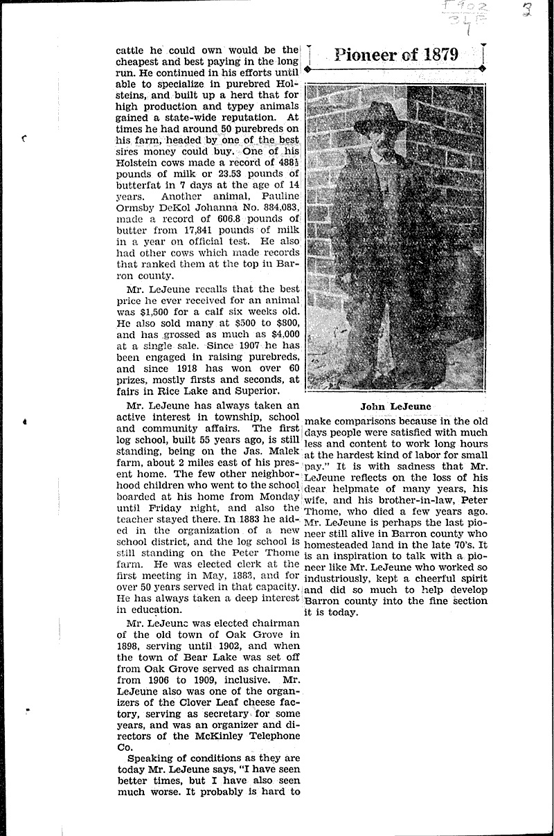  Source: Rice Lake Chronotype Topics: Agriculture Date: 1935-02-13