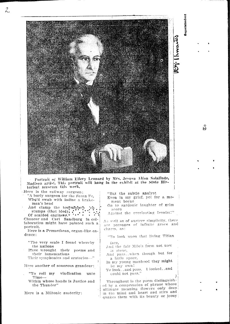  Source: Wisconsin State Journal Date: 1925-11-01