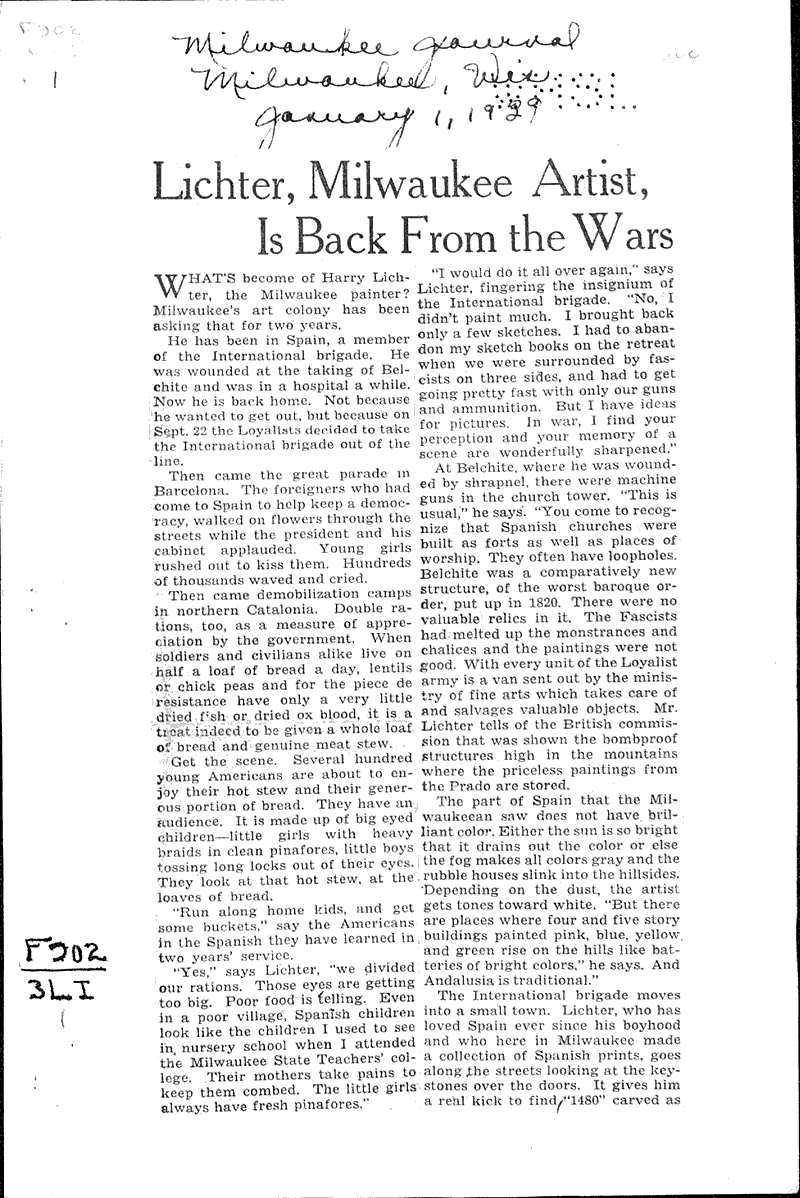  Source: Milwaukee Journal Date: 1929-01-01