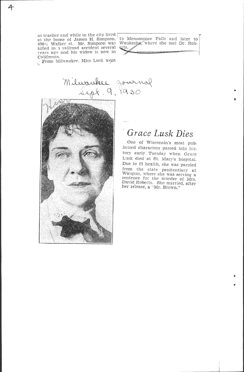  Source: Milwaukee Journal Date: 1930-09-09