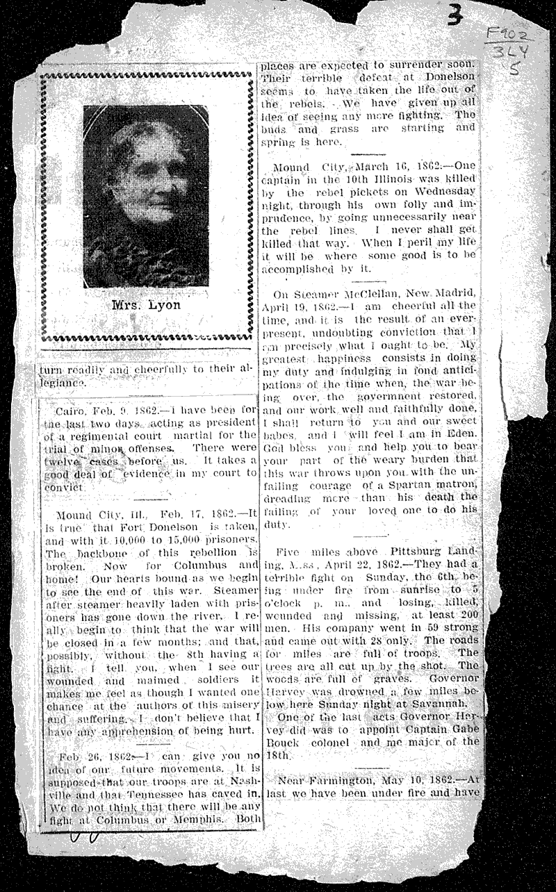  Source: Madison Democrat Topics: Civil War Date: 1907-10-13