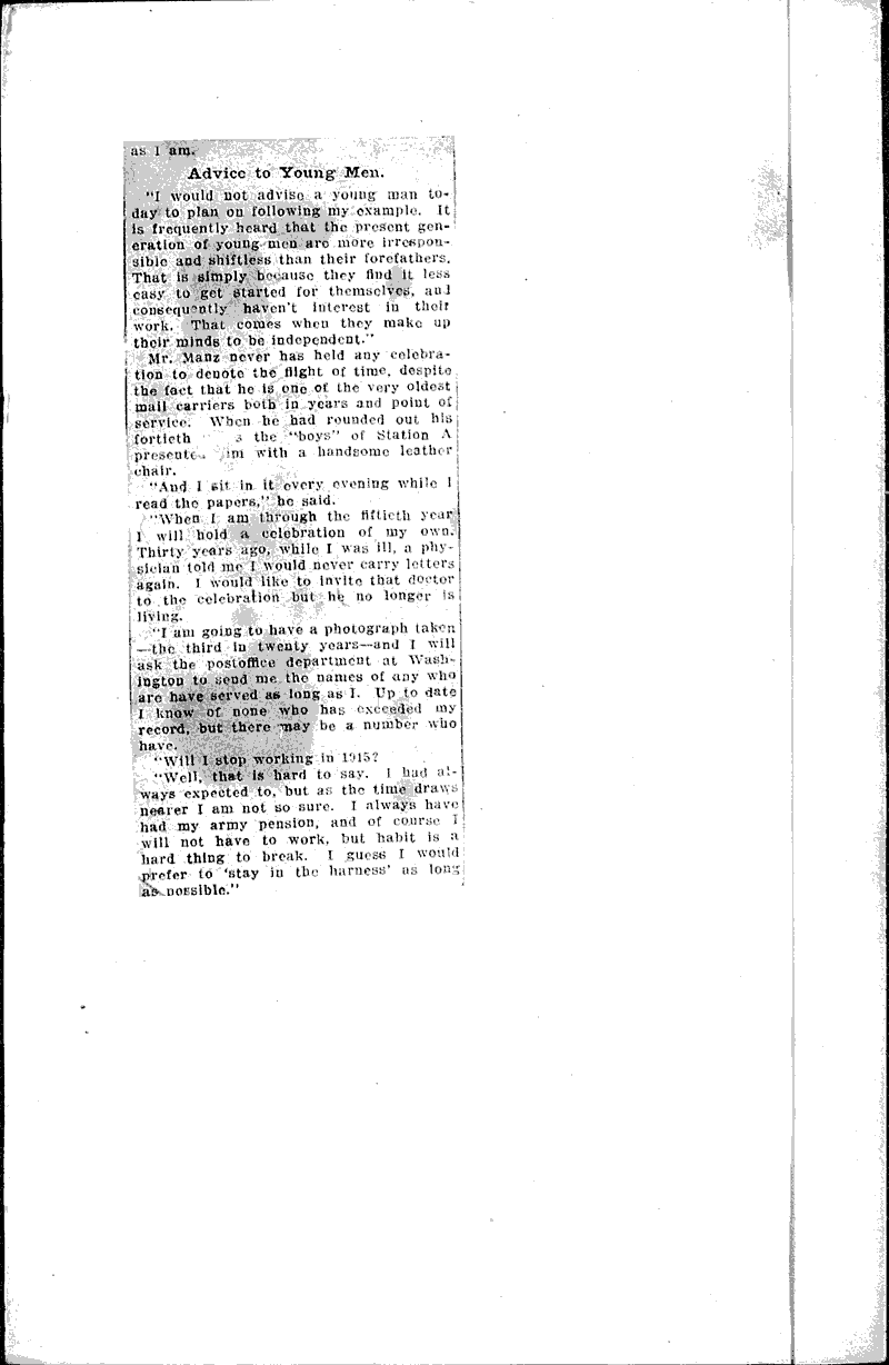  Source: Milwaukee Free Press Topics: Government and Politics Date: 1913-02-17