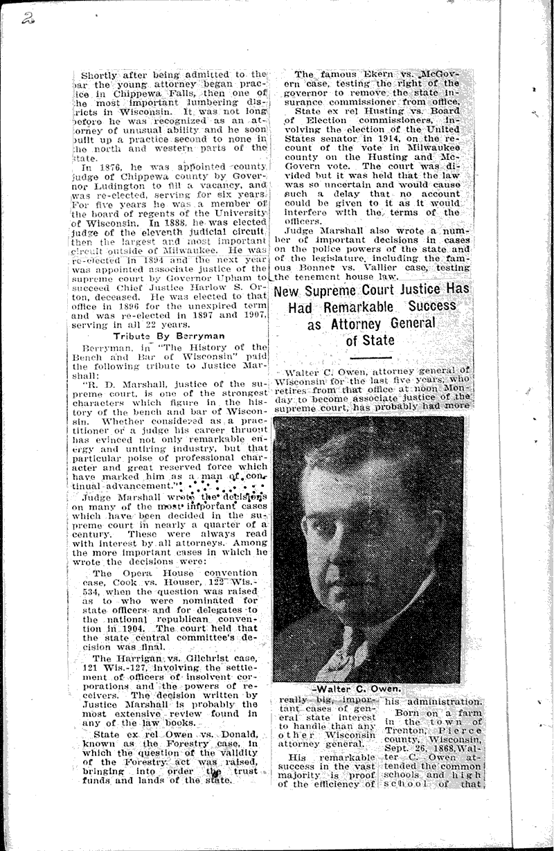  Source: Wisconsin State Journal Topics: Government and Politics Date: 1918-01-06