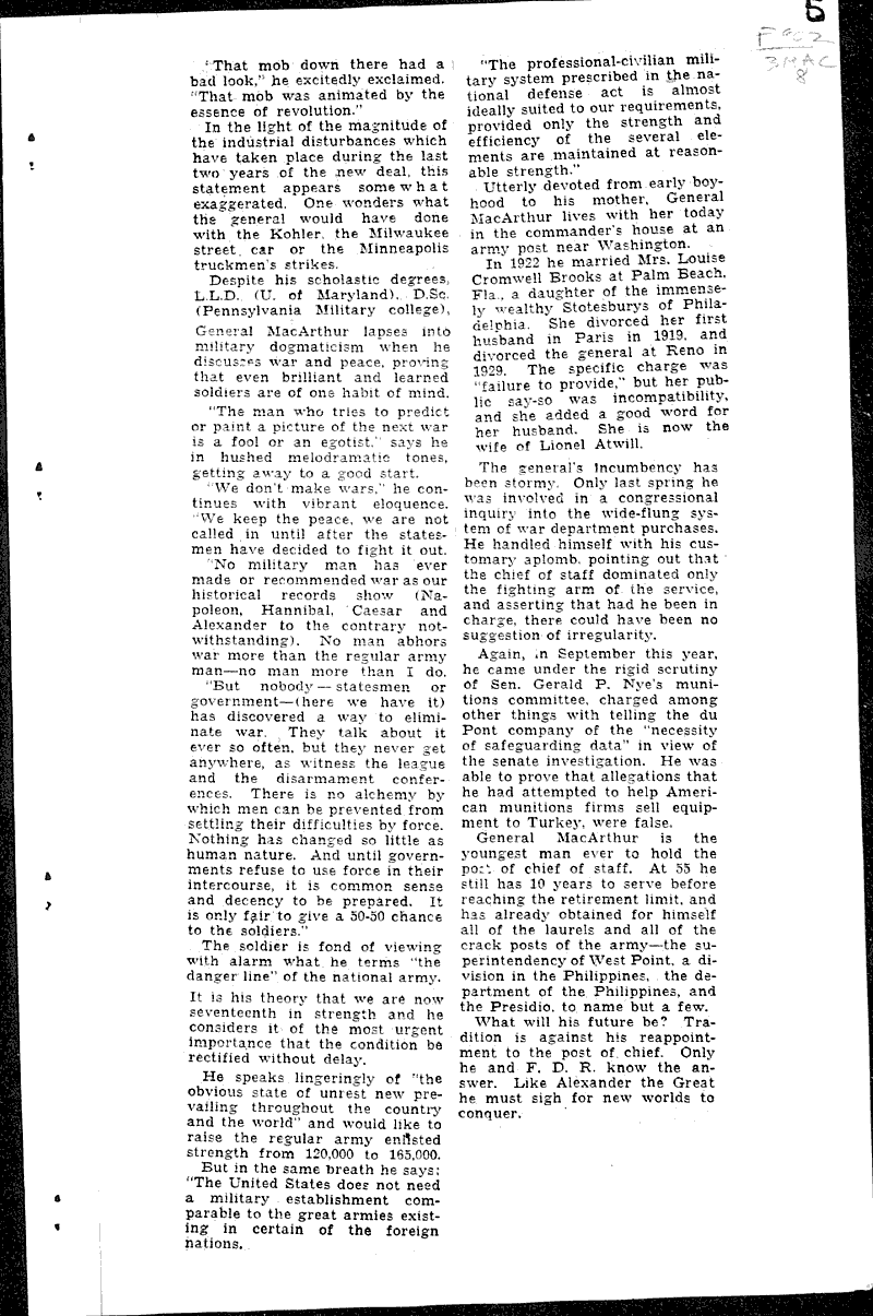  Topics: Wars Date: 1934-11-18