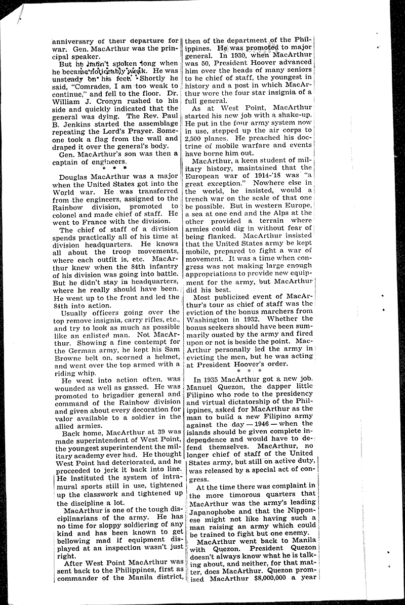  Source: Milwaukee Journal Topics: Wars Date: 1941-08-06