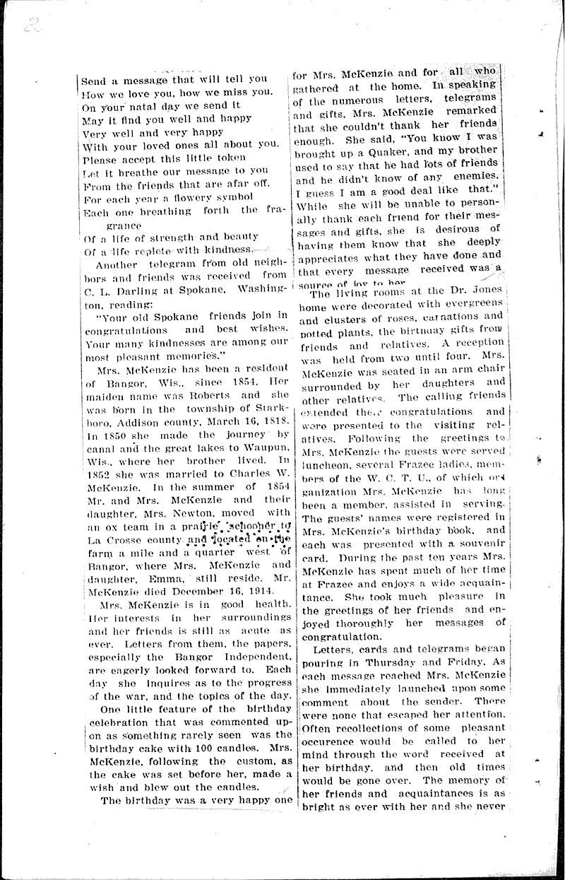  Source: Bangor Independent Date: 1918-03-21