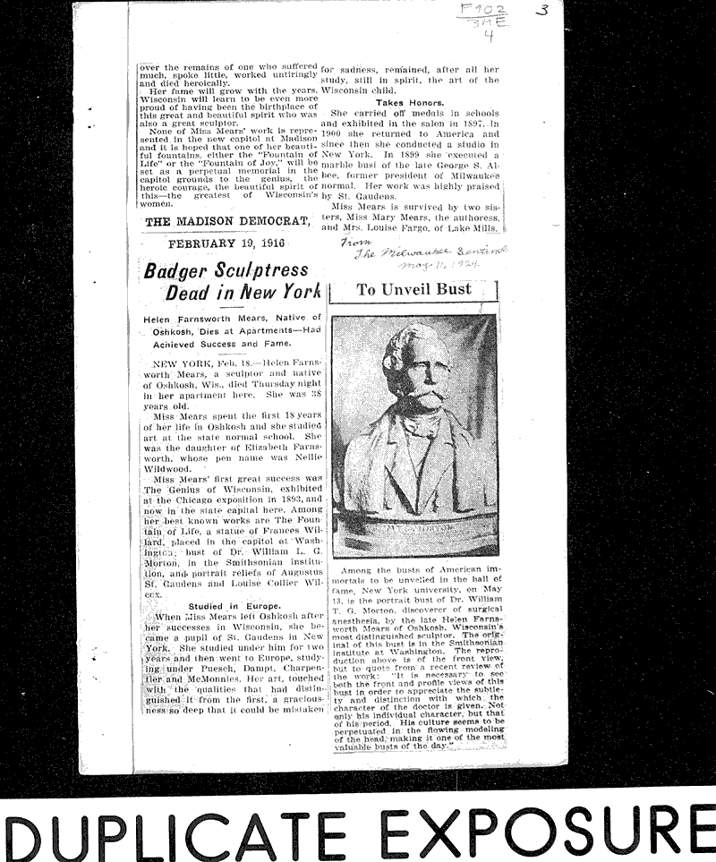  Source: Milwaukee Journal Topics: Art and Music Date: 1924-05-11