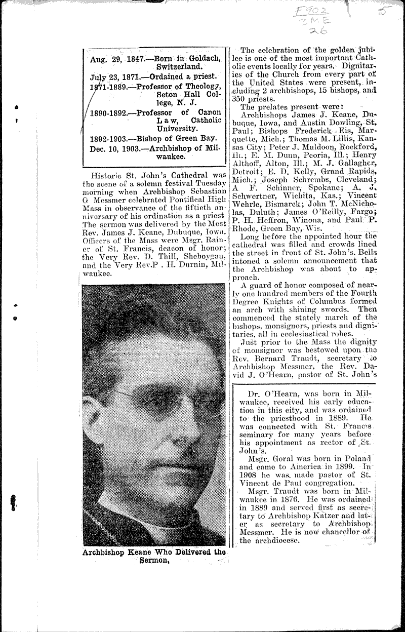  Source: Milwaukee Citizen Topics: Church History Date: 1921-10-08