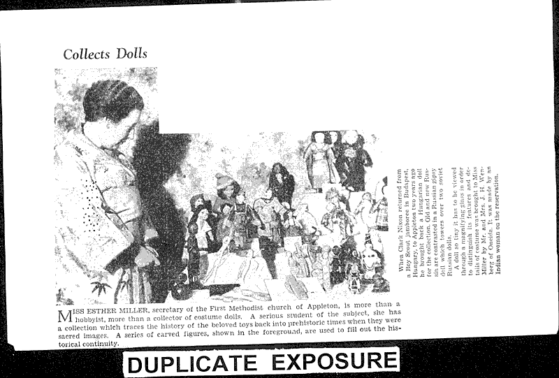 Appleton woman's doll collection traces history to earliest images