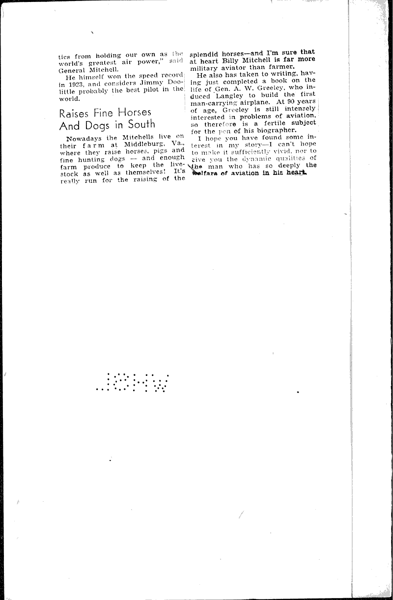  Source: Wisconsin News Topics: Wars Date: 1934-01-03