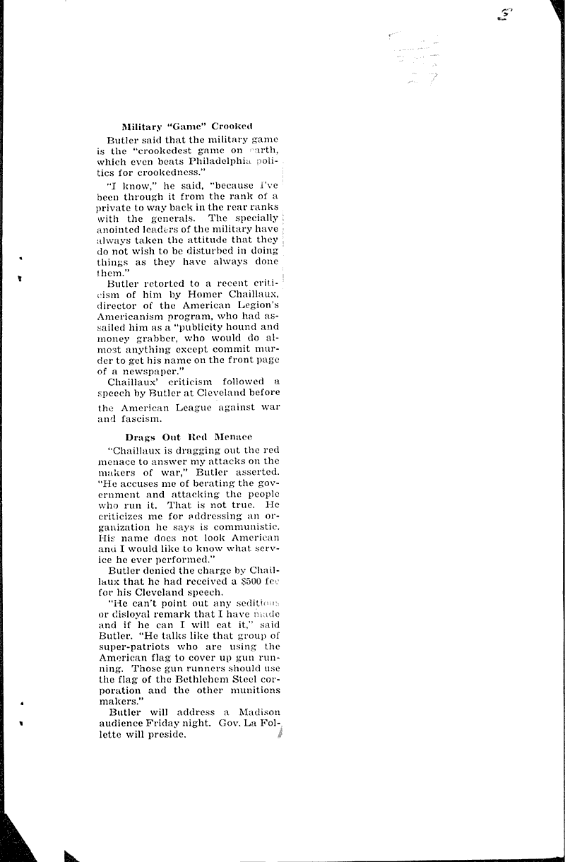  Source: Milwaukee Journal Topics: Wars Date: 1936-02-20