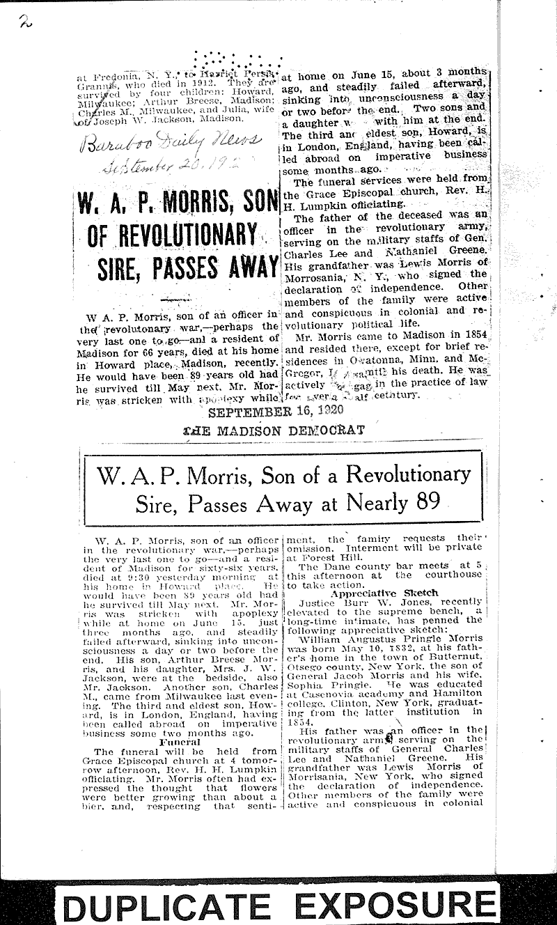 Source: Milwaukee Journal Date: 1920-09-15