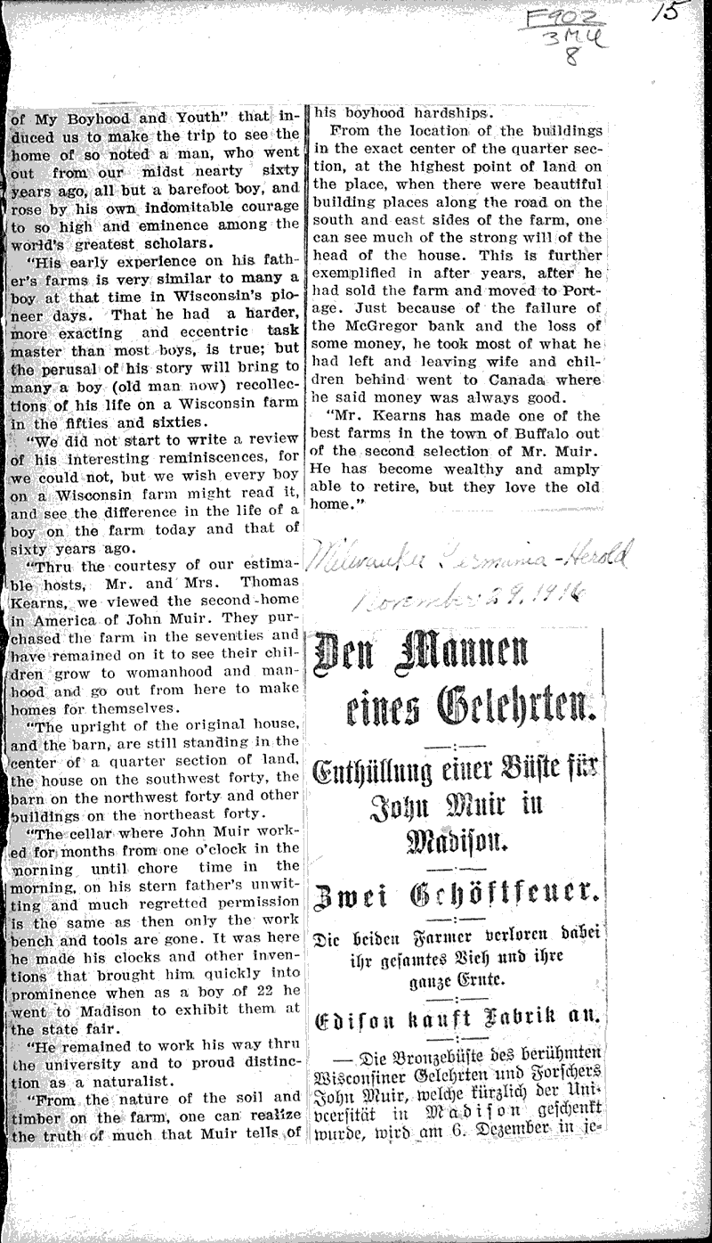  Source: Milwaukee Journal Date: 1916-12-10