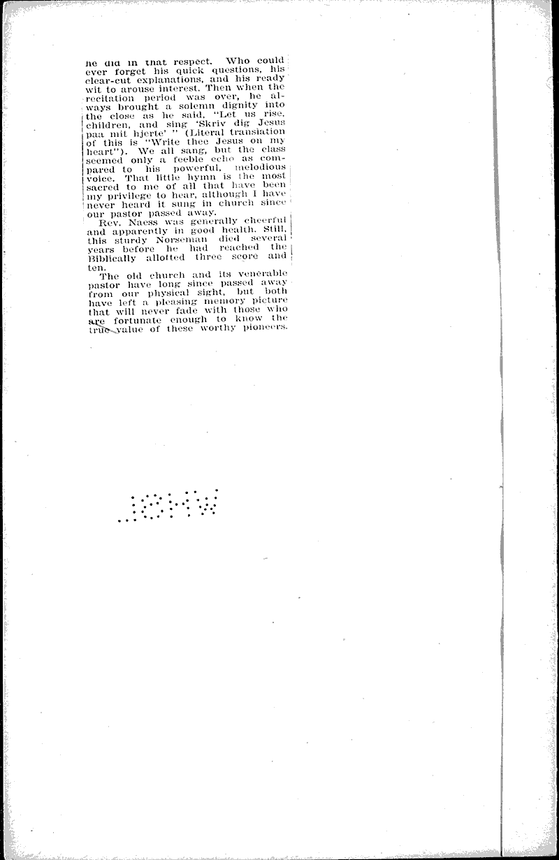 Turning back the pages Newspaper Article/Clipping Wisconsin