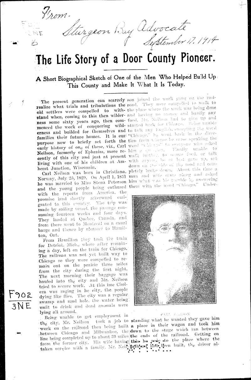  Source: Sturgeon Bay Advocate Date: 1914-09-17