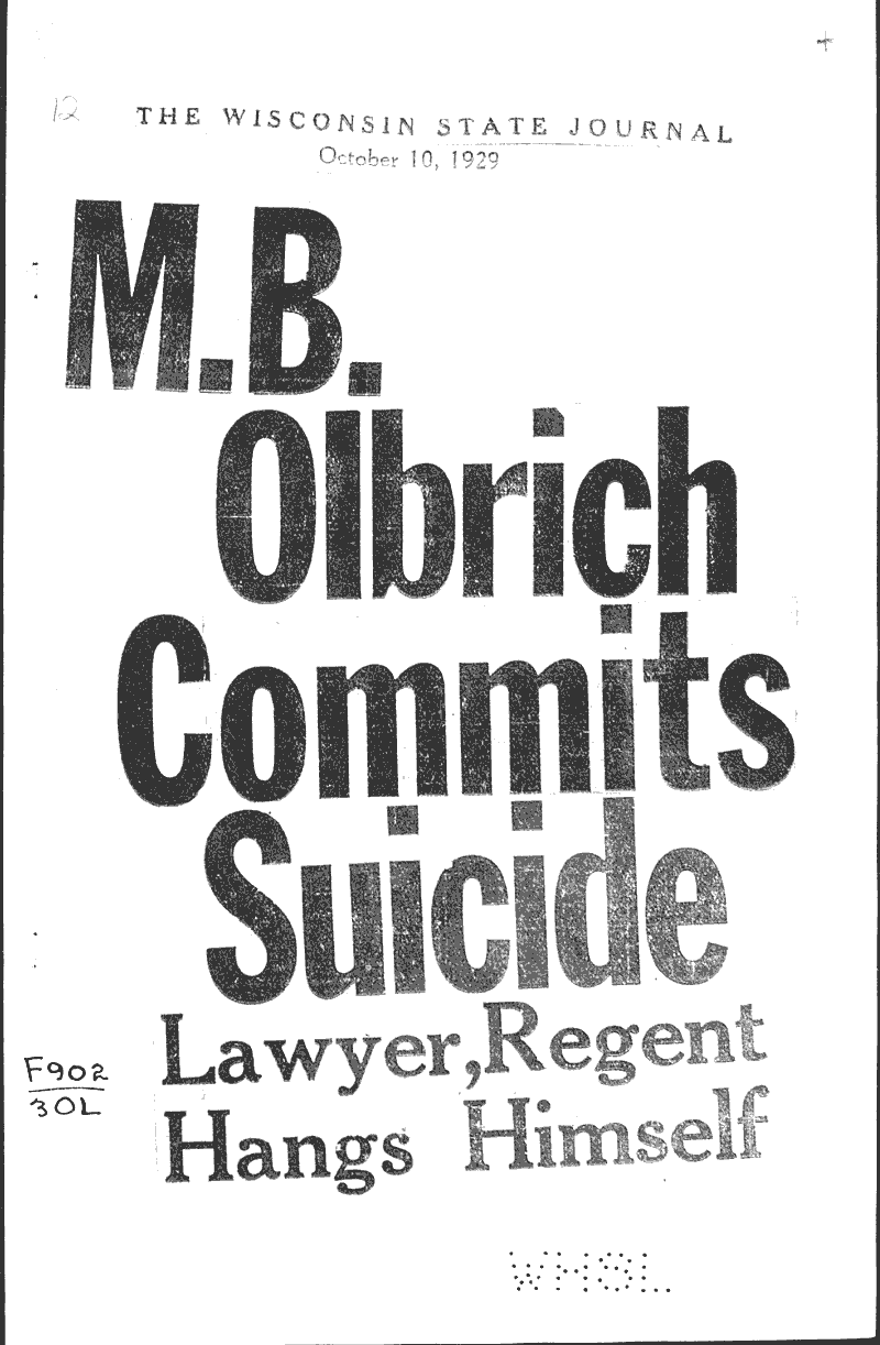  Source: Wisconsin State Journal Topics: Education Date: 1929-10-10