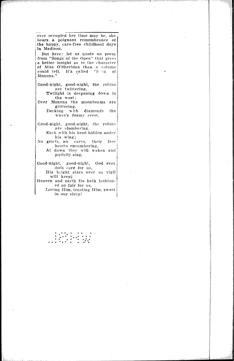  Source: Wisconsin State Journal Topics: Art and Music Date: 1927-07-24