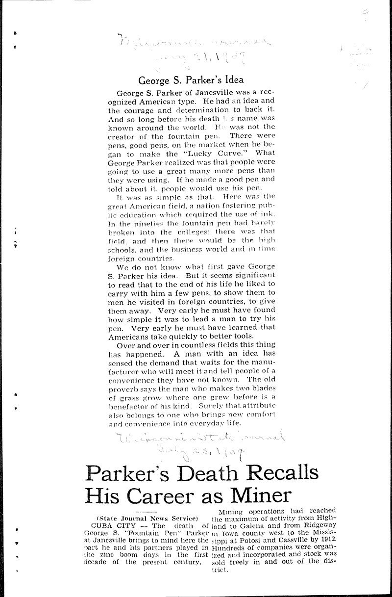  Source: Wisconsin State Journal Topics: Industry Date: 1937-07-23