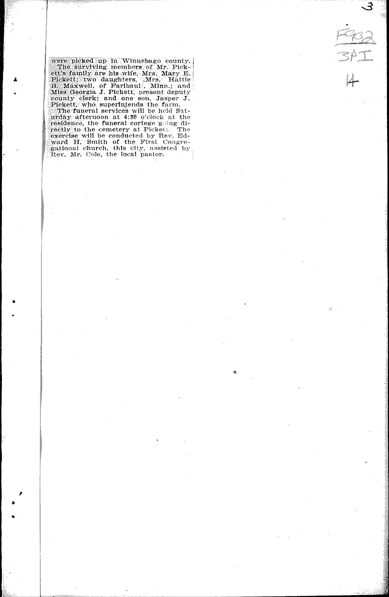  Source: Oshkosh Daily Northwestern Topics: Government and Politics Date: 1907-02-07