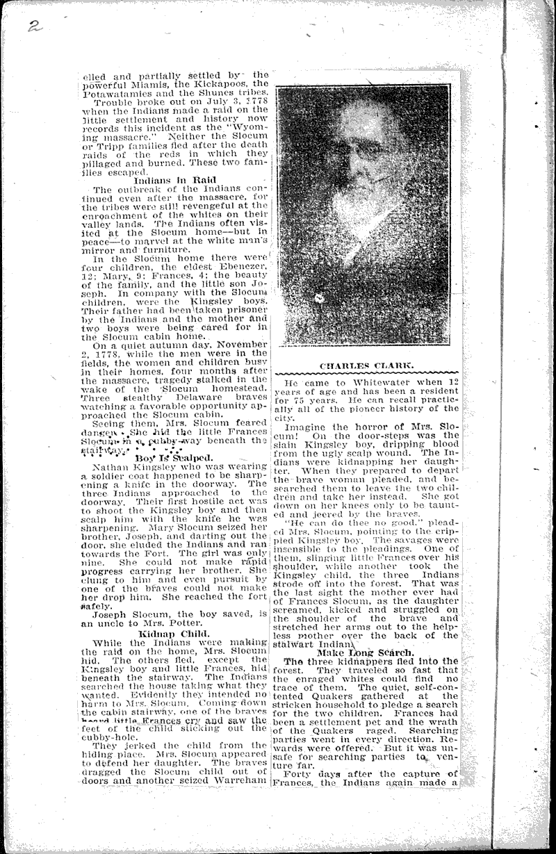  Topics: Indians and Native Peoples Date: 1921-03-12