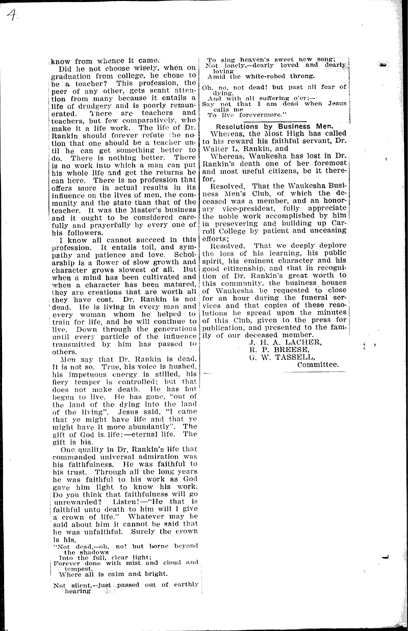  Source: Waukesha Freeman Date: 1910-07-28