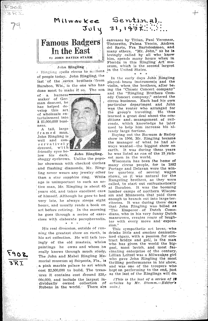  Source: Milwaukee Sentinel Topics: Industry Date: 1932-07-31