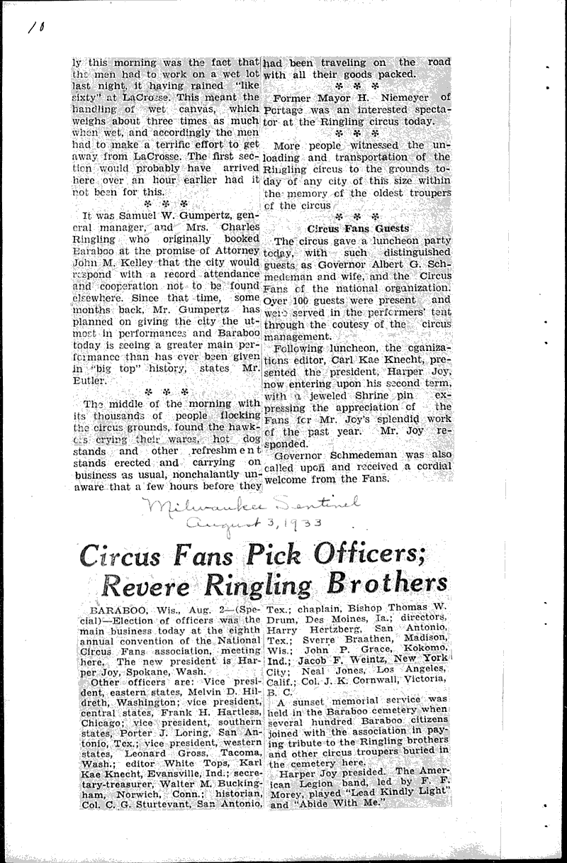  Source: Baraboo News Republic Topics: Industry Date: 1933-07-28