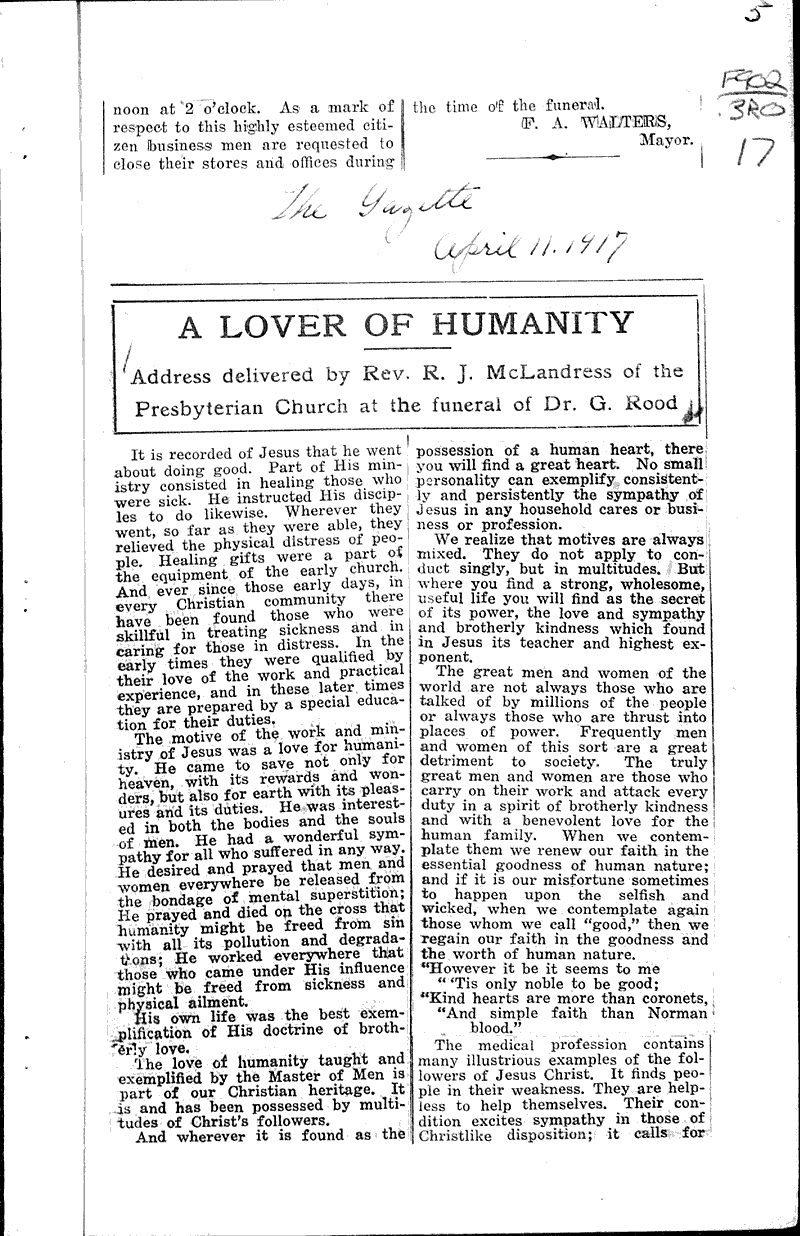  Source: Stevens Point Gazette Date: 1917-04-11