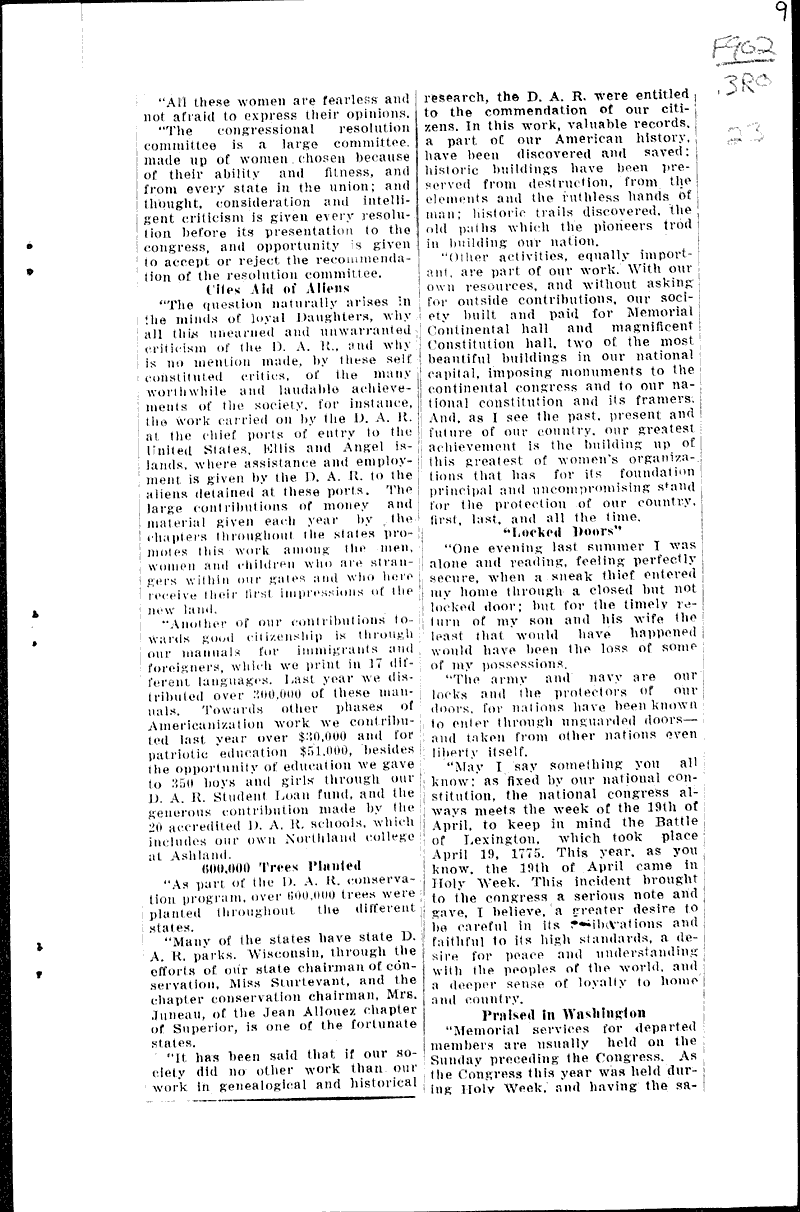  Source: Wisconsin State Journal Topics: Social and Political Movements Date: 1930-05-10
