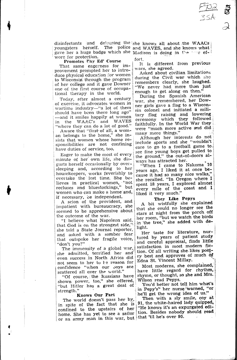  Source: Wisconsin State Journal Topics: Education Date: 1942-11-29