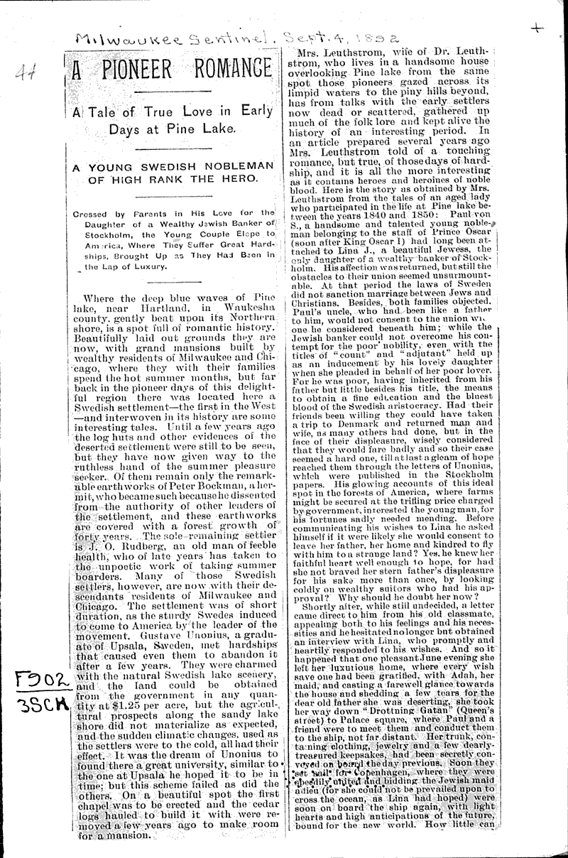  Source: Milwaukee Sentinel Topics: Voyages and Travels Date: 1892-09-04