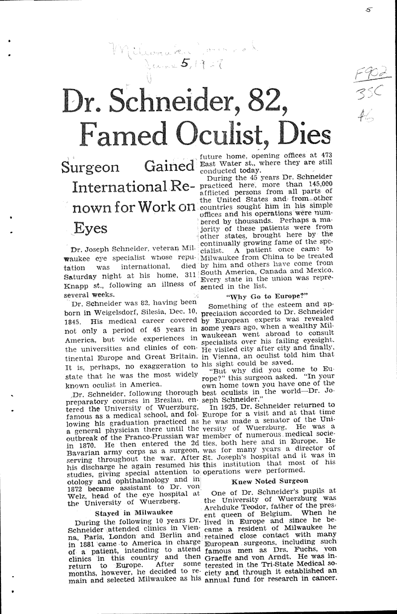  Source: Milwaukee Journal Date: 1926-11-07
