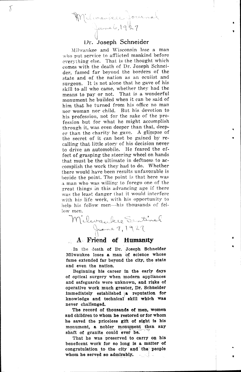 Source: Milwaukee Journal Date: 1926-11-07