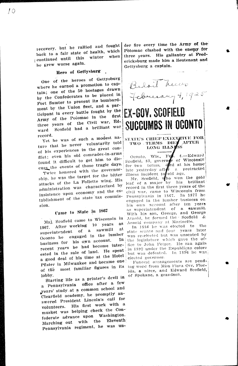  Source: Monroe Times Topics: Government and Politics Date: 1925-01-30