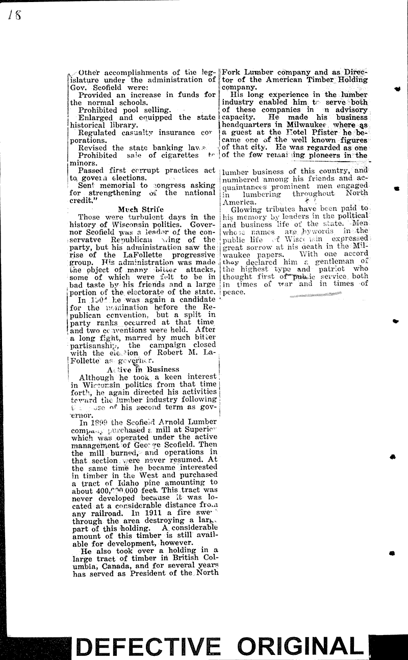  Source: Monroe Times Topics: Government and Politics Date: 1925-01-30