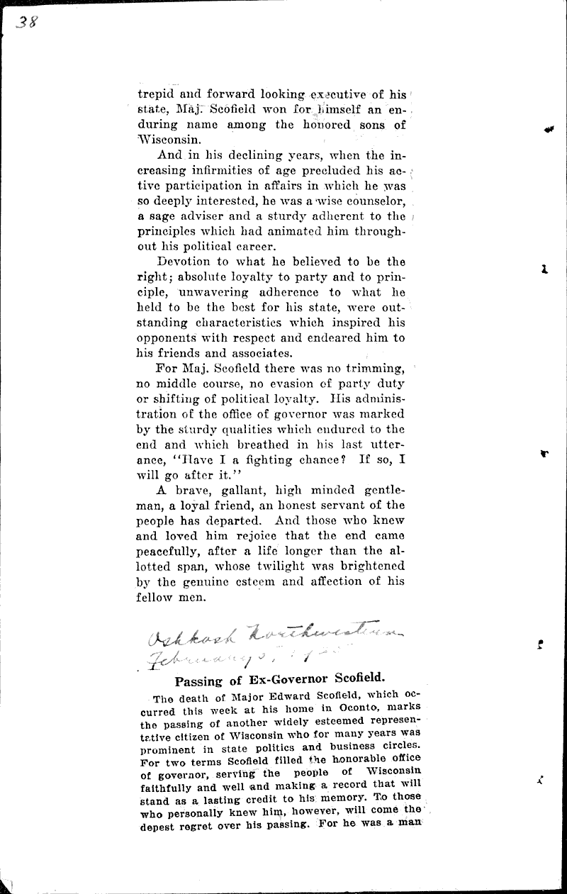  Source: Monroe Times Topics: Government and Politics Date: 1925-01-30